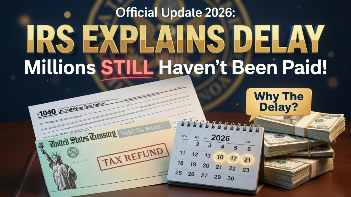 IRS 2026 refund delays